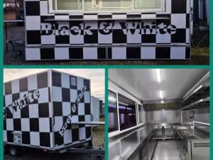 Rulote comerciale profesionale FAST FOOD,food truck, proiectare 3D — miniatura 6
