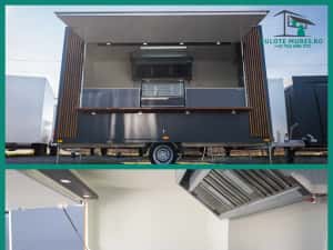 Rulote comerciale profesionale FAST FOOD,food truck, proiectare 3D — miniatura 7