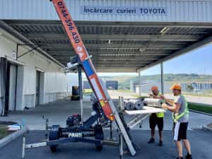 Inchiriez Lift Exterior pentru materiale si Transport marfa cu 3,5T — miniatura 6