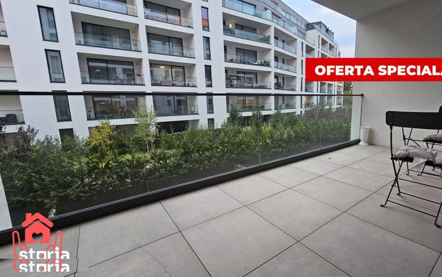 Baneasa Shopping City(THE IVY)-104 mp, mobilier ROVERE, terase, garaj — fotografie 1 din 6