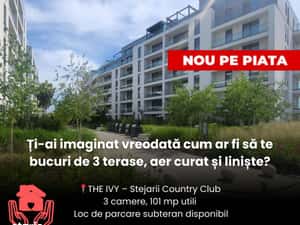 Baneasa Shopping City(THE IVY)-104 mp, mobilier ROVERE, terase, garaj — miniatura 5