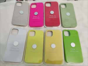 Husa silicon iphone 16 17 air 13 12 18 pro max 15 14 plus folie sticla — miniatura 3