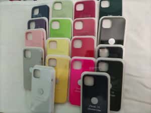 Husa silicon iphone 16 17 air 13 12 18 pro max 15 14 plus folie sticla — miniatura 5