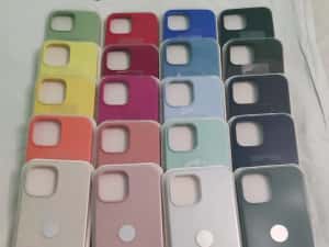 Husa silicon iphone 16 17 air 13 12 18 pro max 15 14 plus folie sticla — miniatura 7