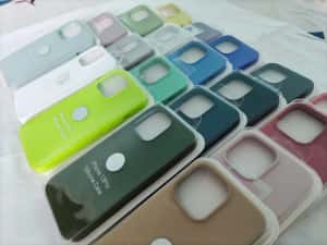 Husa silicon iphone 16 17 air 13 12 18 pro max 15 14 plus folie sticla — miniatura 8