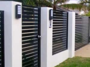 Garduri din sipca metalica, panouri stil jaluzele, tabla cutata, plasă — miniatura 4