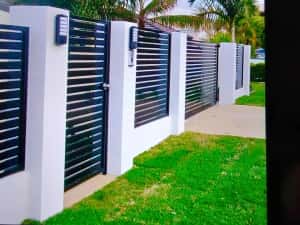 Garduri din sipca metalica, panouri stil jaluzele, tabla cutata, plasă — miniatura 8