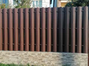 Garduri din sipca metalica, panouri stil jaluzele, tabla cutata, plasă — miniatura 9