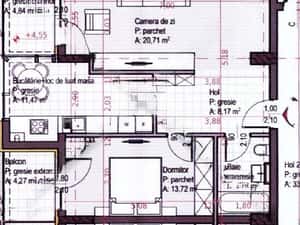 Apartament 2 camere decomandat, 58,7 mp utili + doua balcone, zona Iul — miniatura 2