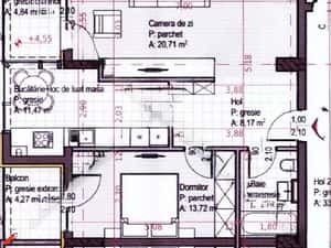 Apartament 2 camere decomandat, 58,7 mp utili + doua balcone, zona Iul — miniatura 4