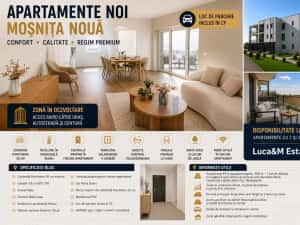 APARTAMENTE NOI PREMIUM INCALZIRE IN PARDOSEALA LOC PARCARE INCLUS
