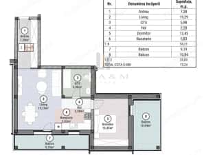 APARTAMENTE NOI PREMIUM INCALZIRE IN PARDOSEALA LOC PARCARE INCLUS — miniatura 7