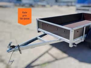 Remorca TEGO 250x133 cm dublu ax 750 kg — miniatura 1