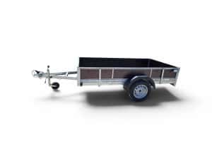 Remorca TEGO 250x133 cm dublu ax 750 kg — miniatura 2