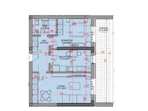 Apartament suprafata generoasa 2 camere cu Terasa Pallady — miniatura 4