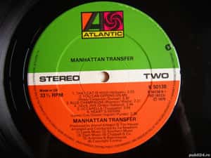 vinil jazz The Manhattan Transfer 1975 UK impecabil — miniatura 3