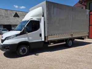 iveco daily an 2021  prelata 5 m lungime axa  spate dubla  impecabil  categ B