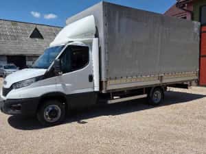 iveco daily an 2021  prelata 5 m lungime axa  spate dubla  impecabil  categ B — miniatura 9