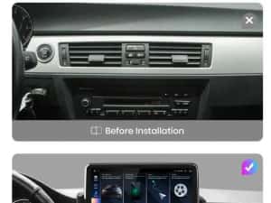 Navigatie  Android BMW Seria 3 E90 Android , JOYSTICK — miniatura 4