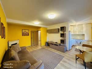 Apartament 2 camere + gradina proprie 36 mp, mobilat si utilat