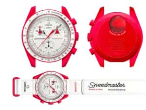Ceas SWATCH X OMEGA MISSION TO MARS Chronograf Superb Nou 2026 !!! — miniatura 4