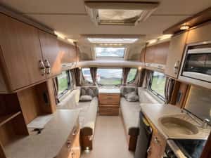 Rulota Swift Conqueror 2013 editie Silver full Centrala Alde calorifere Alko ATC rezervor Panou — miniatura 3