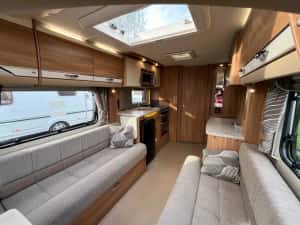 Rulota Swift Conqueror 2013 editie Silver full Centrala Alde calorifere Alko ATC rezervor Panou — miniatura 4