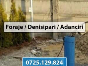 Puturi forate, realizare puturi apa, denisipari foraje puturi apa — miniatura 7