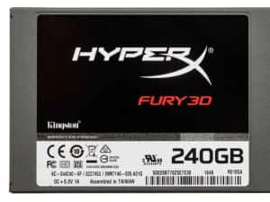 SSD Kingston HyperX Fury 240GB SATA-III 6G/s 100% Life 3DNow Win10 — miniatura 3