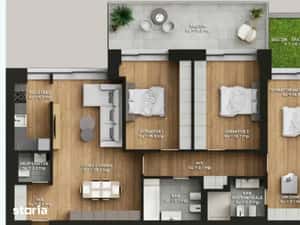 Cel mai luxos bloc la ora actuala, 18 apartamente, acte gata! — miniatura 4