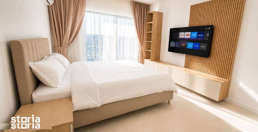 Apartament cu o camera, decomandat, Tatarasi, 45mp, 400 euro — fotografie 1 din 6