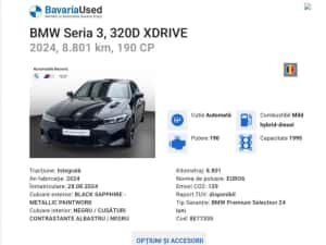 BMW Seria 3. G20/ M-Pachet/XDRIVE/Garantie premium 2 ani Bavaria — miniatura 8