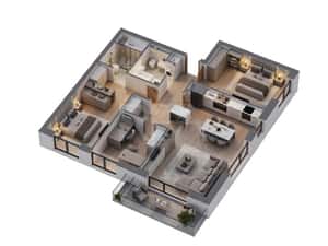 Apartament 4 camere, Ferdinand — miniatura 3
