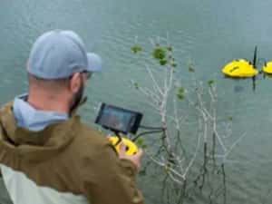 Nou drona subacvatica CHASING  1080p GPS 6h autonomie pescuit — miniatura 2