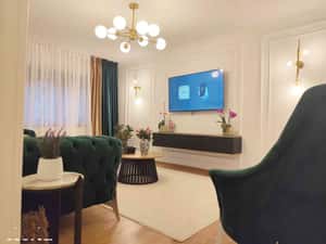 2 camere decomandat LUX , Etaj 1/4, situat in George Enescu — miniatura 3