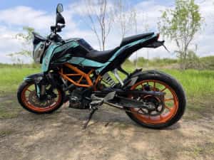 KTM Duke 390 ABS 2016 A2 14k km imp Gerrmania RAR facut — miniatura 5