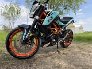 KTM Duke 390 ABS 2016 A2 14k km imp Gerrmania RAR facut — miniatura 6