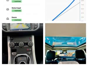 Range Rover Evoque R DYNAMIC. Panoramic. Scsune incalzite — miniatura 8