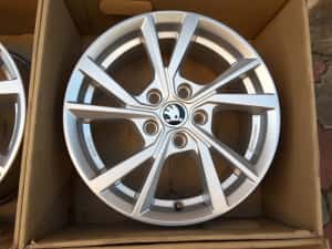 jante aliaj 16; 5x112; Skoda Octavia 2, Octavia 3,Octavia 4 — miniatura 5