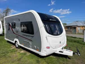 Rulota Swift Conqueror 2013 editie Silver full Centrala Alde calorifere Alko ATC rezervor Panou — miniatura 1