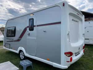 Rulota Swift Conqueror 2013 editie Silver full Centrala Alde calorifere Alko ATC rezervor Panou — miniatura 2