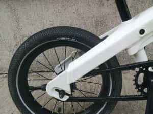 Bicicletă copii BMW Kidsbike 14 Zoll 2 in 1 alb perlat model 2021 — miniatura 6