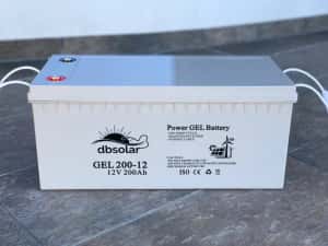 Baterie SOLARA ACUMULATOR GEL 200Ah AGM panou tractiune deepcycle UPS — miniatura 6