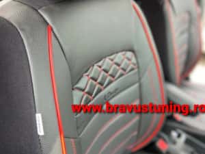 Huse scaun auto Piele Ecologica Audi,BMW,Skoda,Opel,Logan,Vw etc