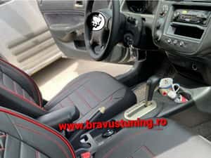 Huse scaun auto Piele Ecologica Audi,BMW,Skoda,Opel,Logan,Vw etc — miniatura 10