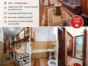 Apartament cu 1 cameră, ETAJ 2, VASLUI - zona FEROVIARI