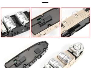 Consolă butoane geamuri panou sofer Mercedes Benz W205 W222 W213 X253 — miniatura 2