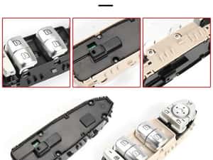 Consolă butoane geamuri panou sofer Mercedes Benz W205 W222 W213 X253 — miniatura 8