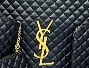 Geanta Ysl Maxy,logo metalic auriu,portofel simplu atasat, saculet — miniatura 8