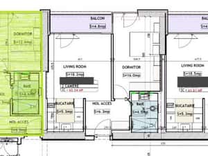 Apartament 2 Camere / One Lake Club / 56 mp / Comision 0% — miniatura 3